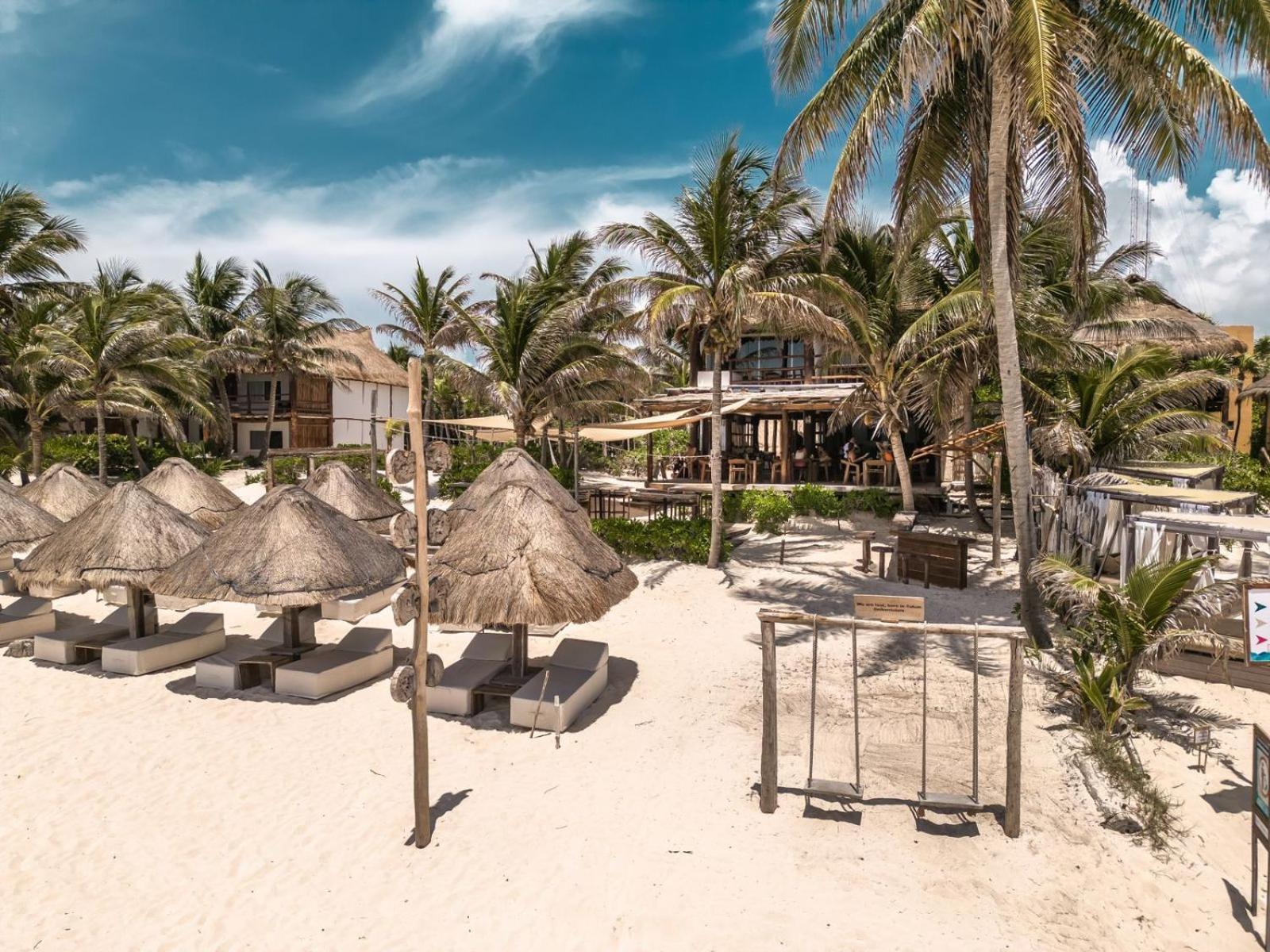 Niken Beachfront Tulum Hotel ภายนอก รูปภาพ