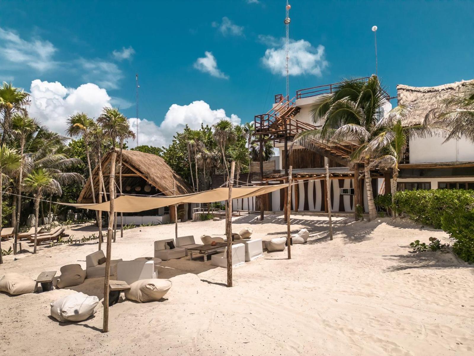 Niken Beachfront Tulum Hotel ภายนอก รูปภาพ