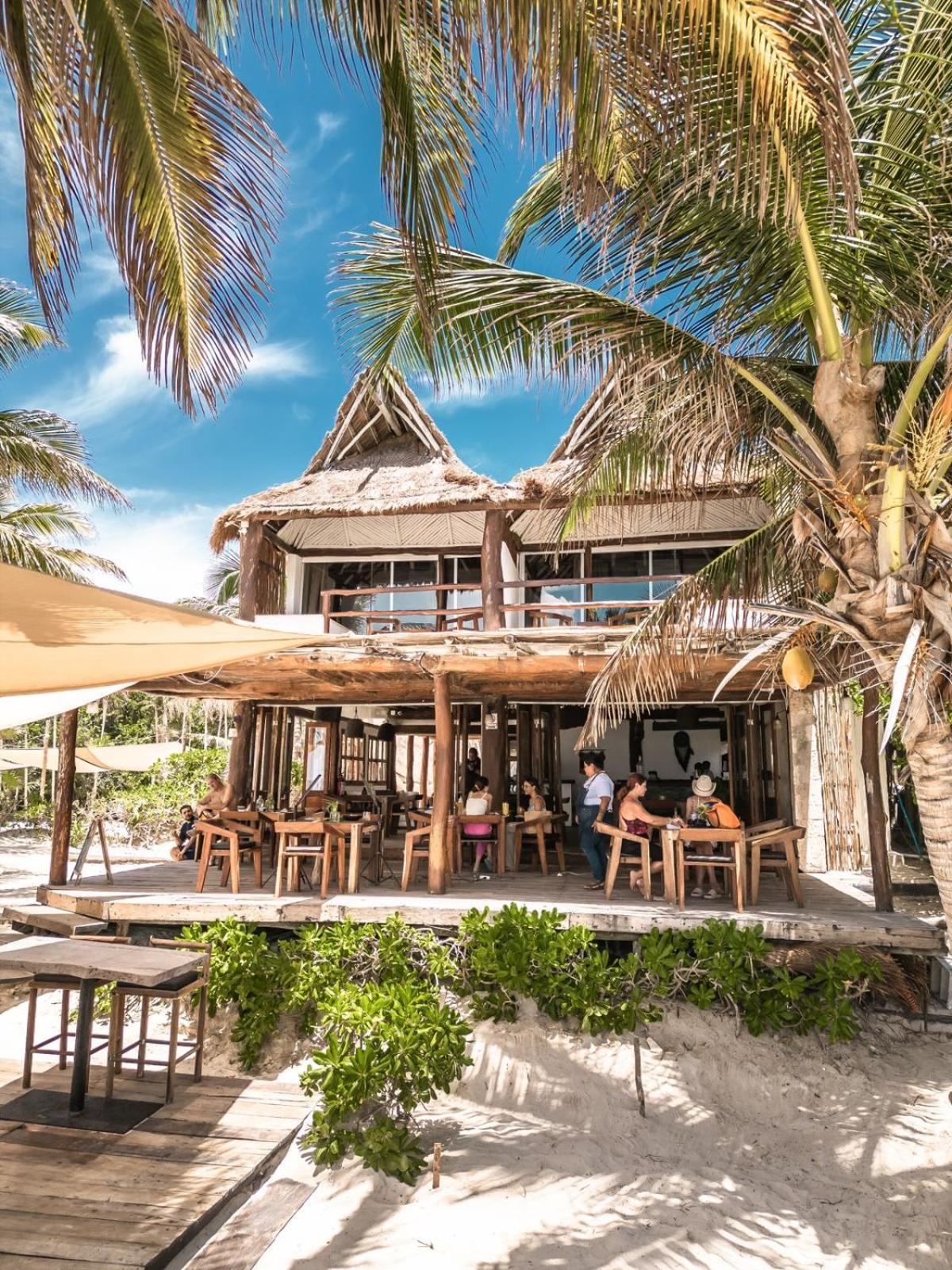 Niken Beachfront Tulum Hotel ภายนอก รูปภาพ