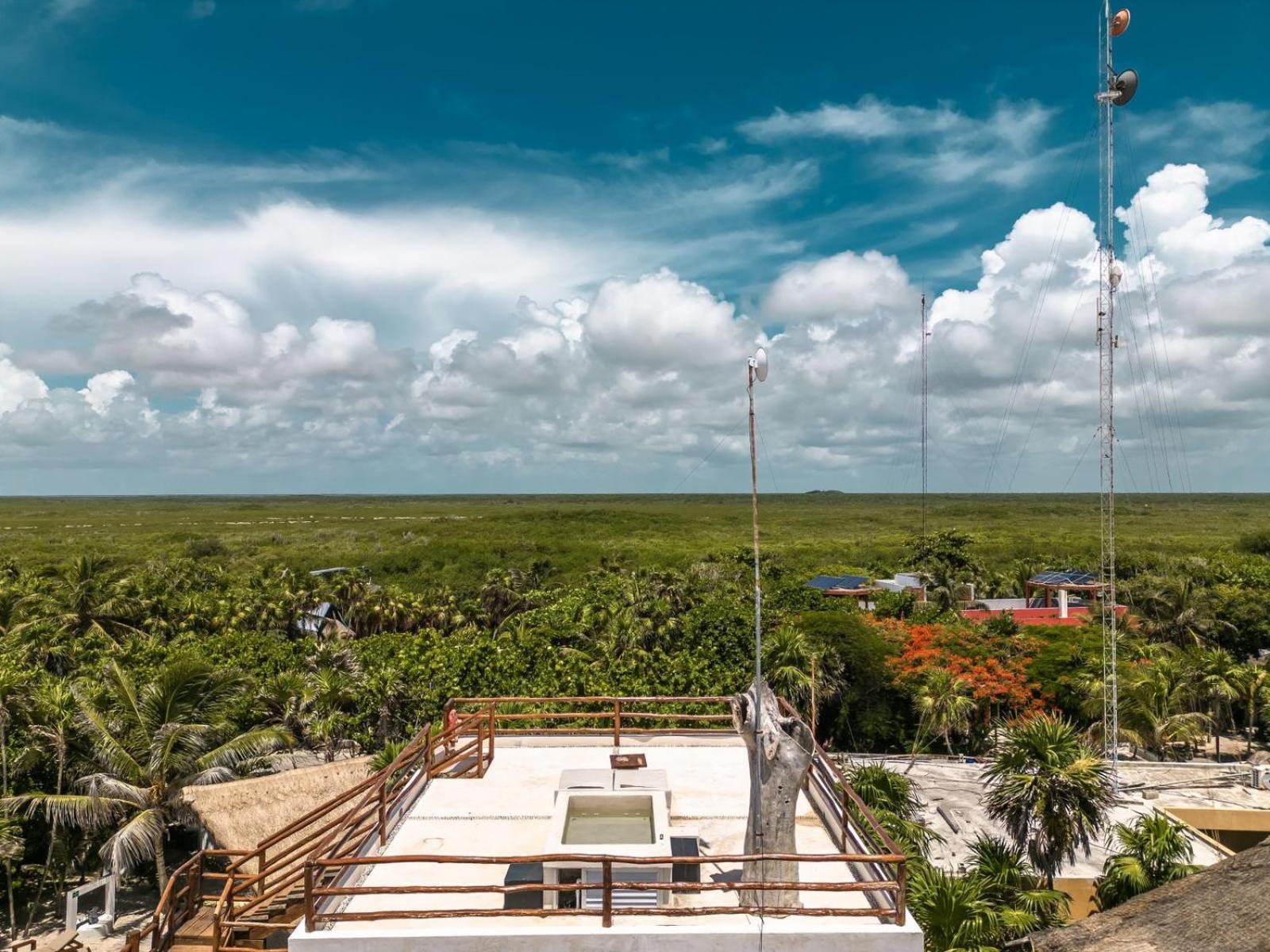 Niken Beachfront Tulum Hotel ภายนอก รูปภาพ