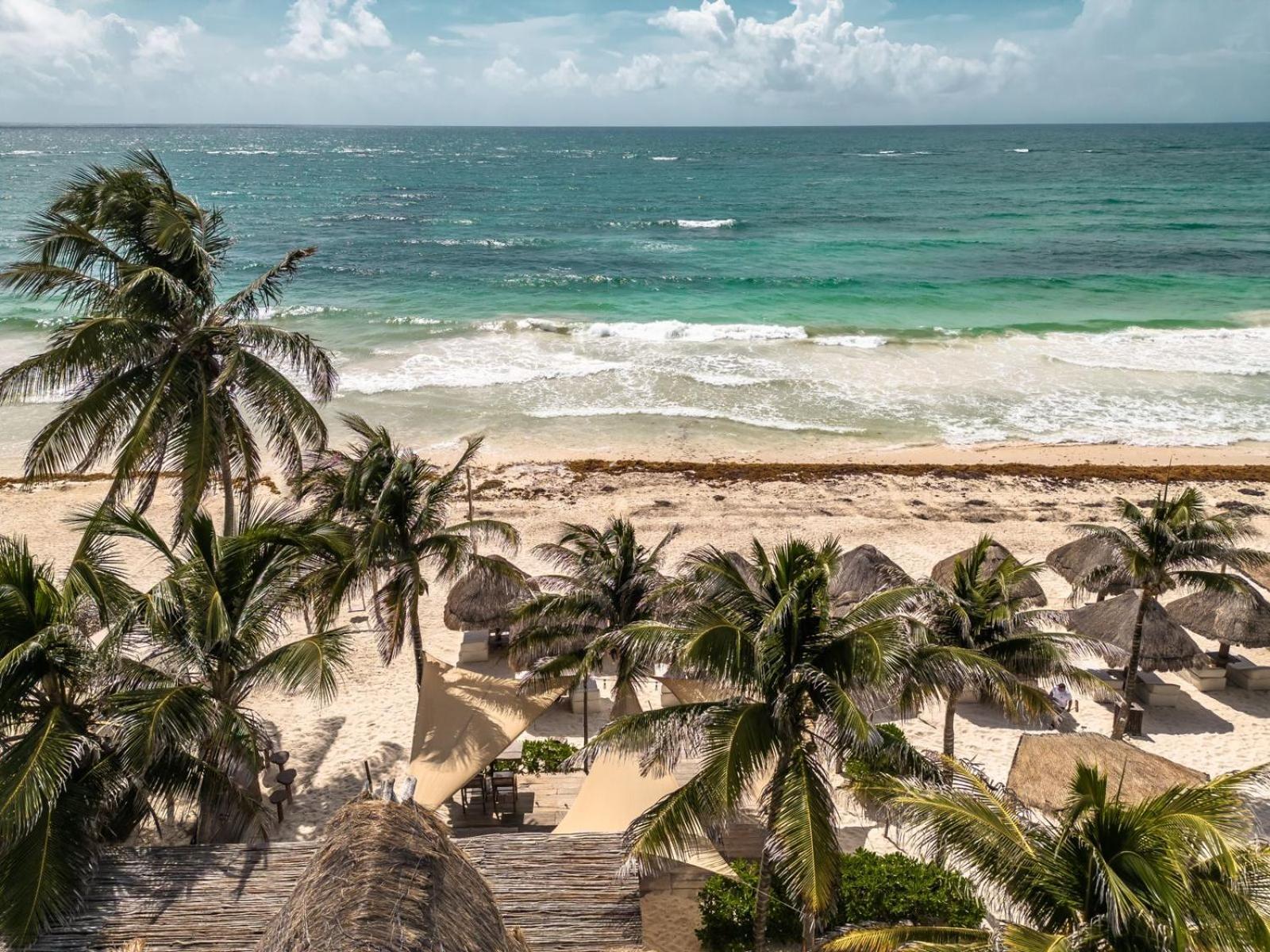 Niken Beachfront Tulum Hotel ภายนอก รูปภาพ