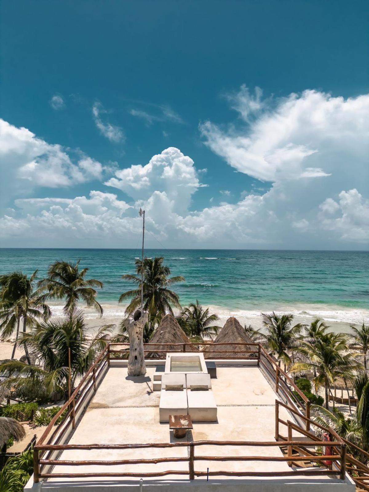 Niken Beachfront Tulum Hotel ภายนอก รูปภาพ