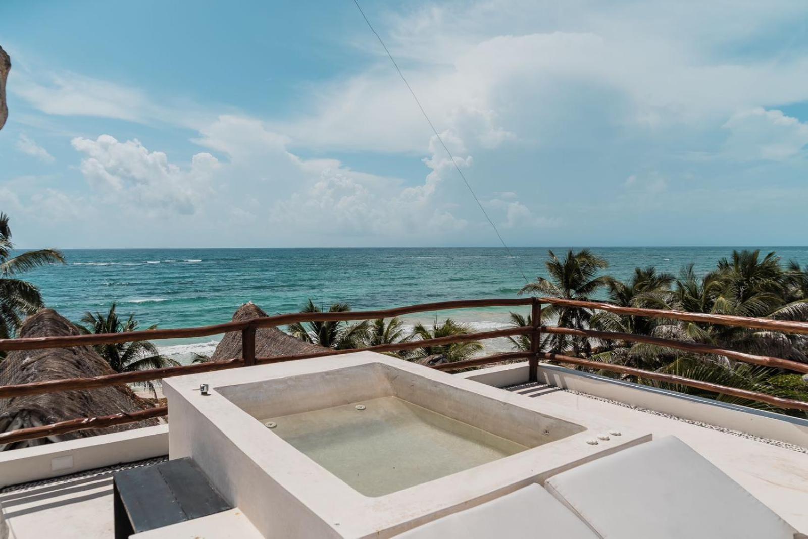 Niken Beachfront Tulum Hotel ภายนอก รูปภาพ