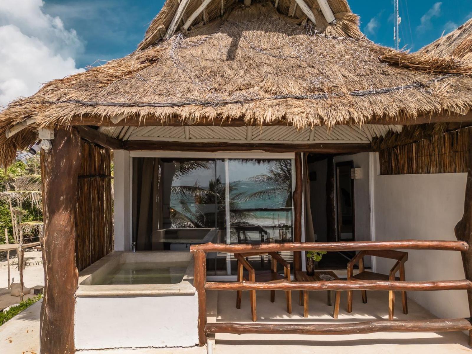 Niken Beachfront Tulum Hotel ภายนอก รูปภาพ